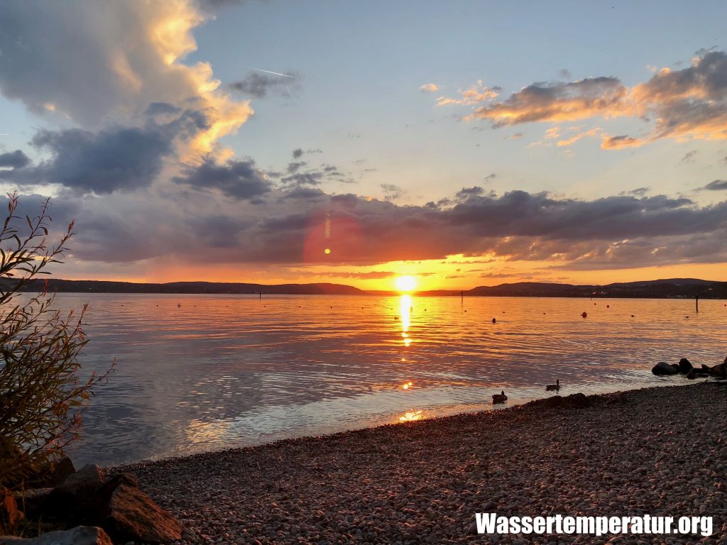 Sonnenuntergang am Bodensee