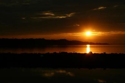 Sonnenuntergang am Balaton