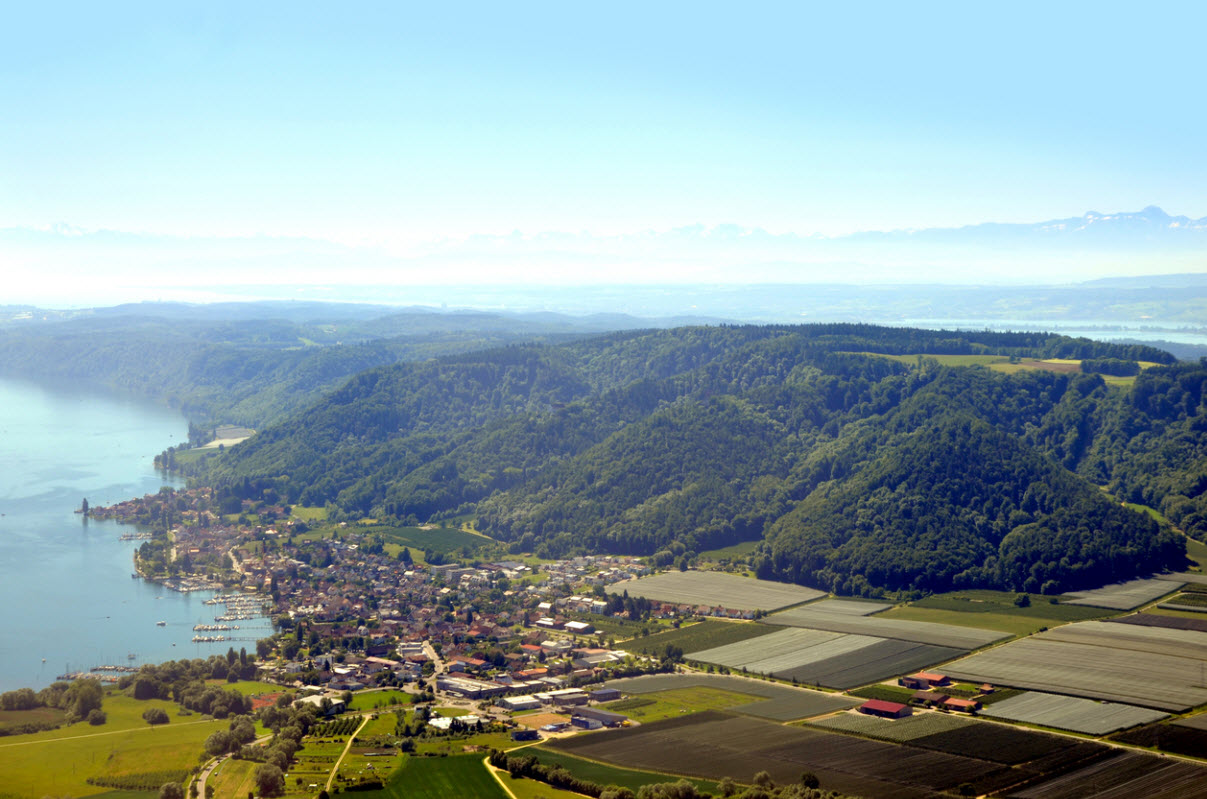 Luftaufnahme von Bodman-Ludwigshafen am Bodensee