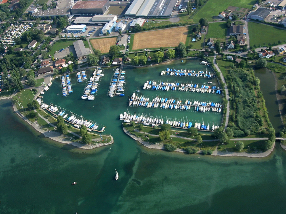 Der Boots- & Segelhafen von Kreuzlingen